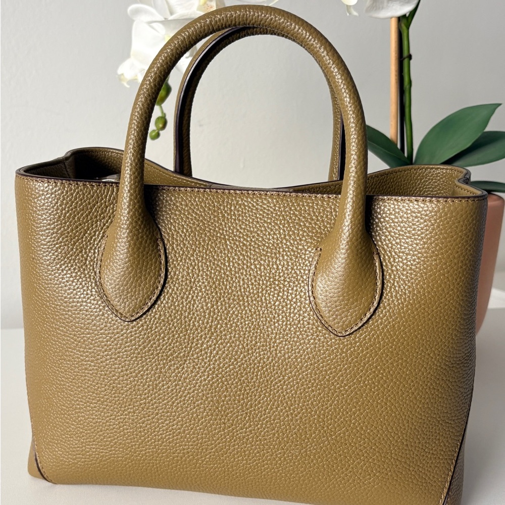 Aspinal of London Midi Tote — Olive Color — Excellent Condition — w/ Dust Bag - Picture 4 of 14
